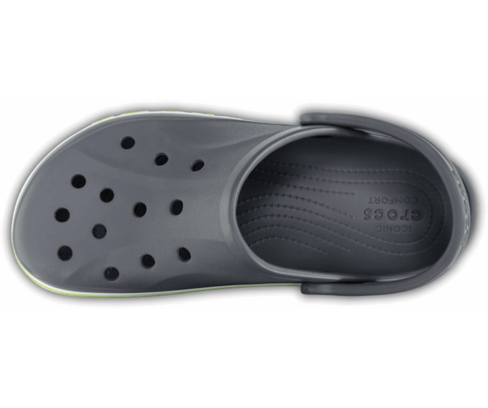 Crocs Bayaband Clog Charcoal-Volt Green