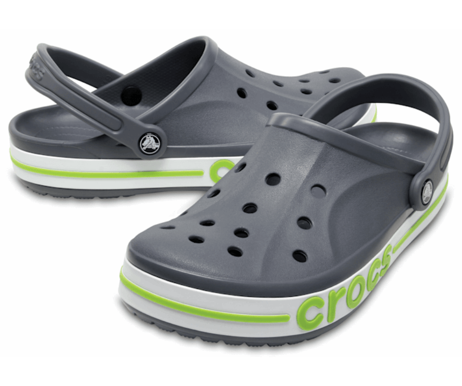 Crocs Bayaband Clog Charcoal-Volt Green