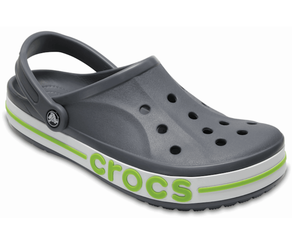 Crocs Bayaband Clog Charcoal-Volt Green