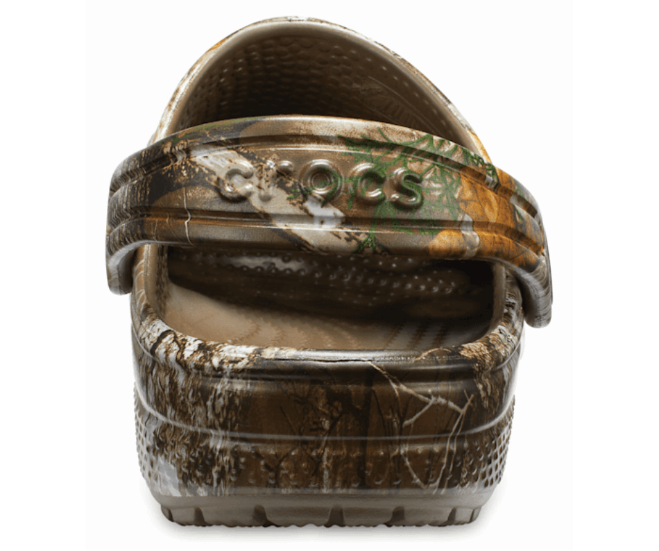 Crocs Kids’Classic Realtree Edge Clog Walnut