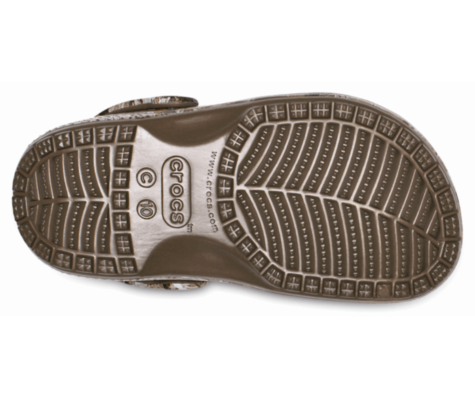 Crocs Kids’Classic Realtree Edge Clog Walnut