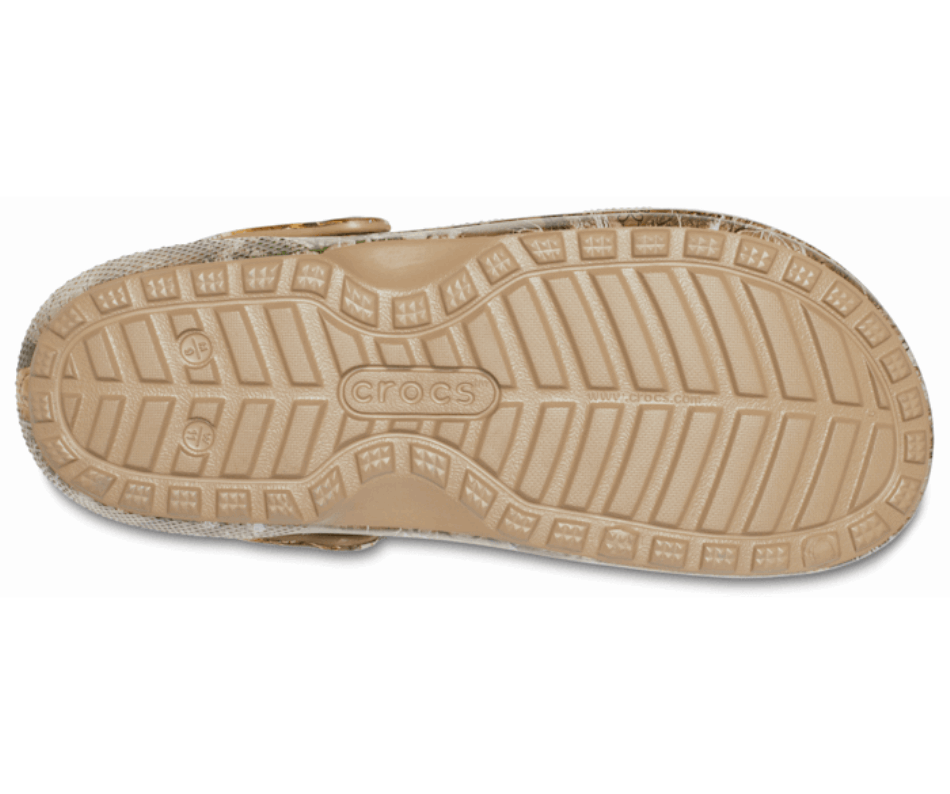 Crocs Classic Lined Realtree Edge Clog Chocolate