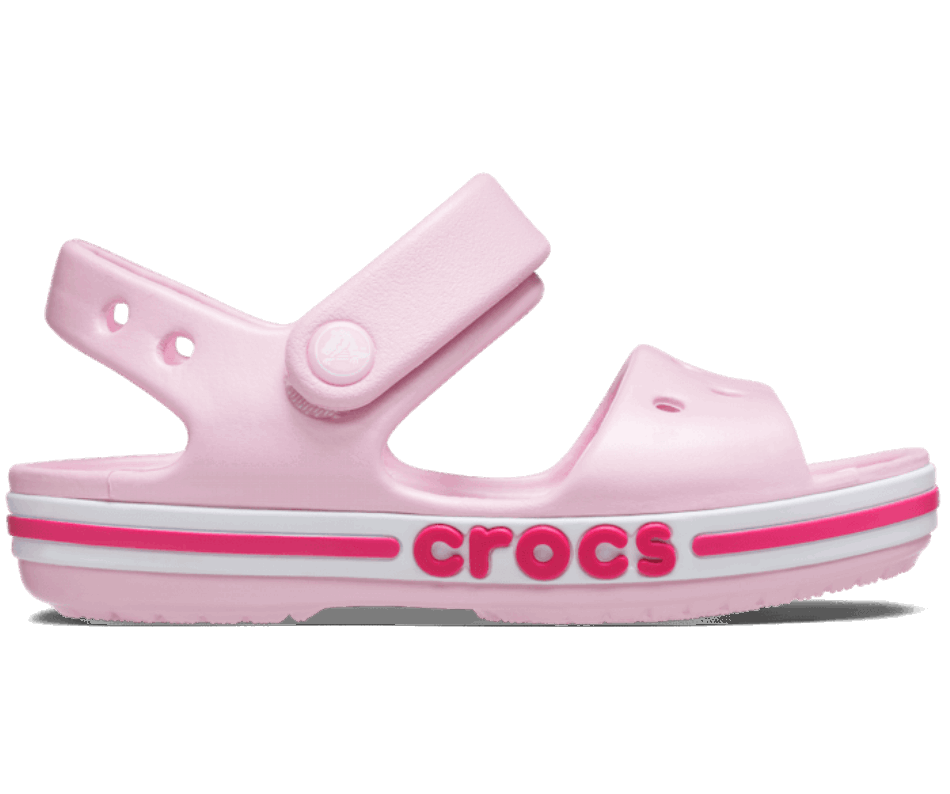Crocs Kids’Bayaband Sandal Ballerina Pink-Candy Pink