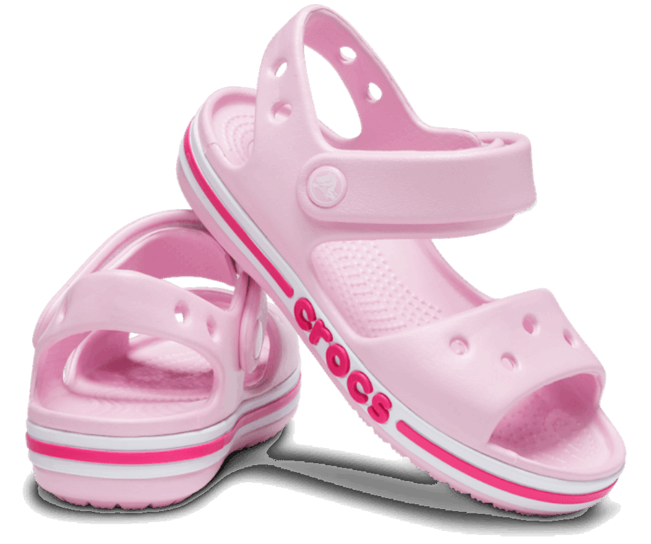 Crocs Kids’Bayaband Sandal Ballerina Pink-Candy Pink