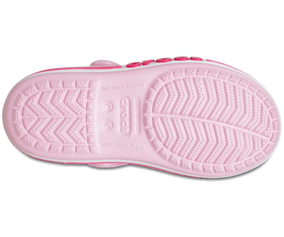 Crocs Kids’Bayaband Sandal Ballerina Pink-Candy Pink
