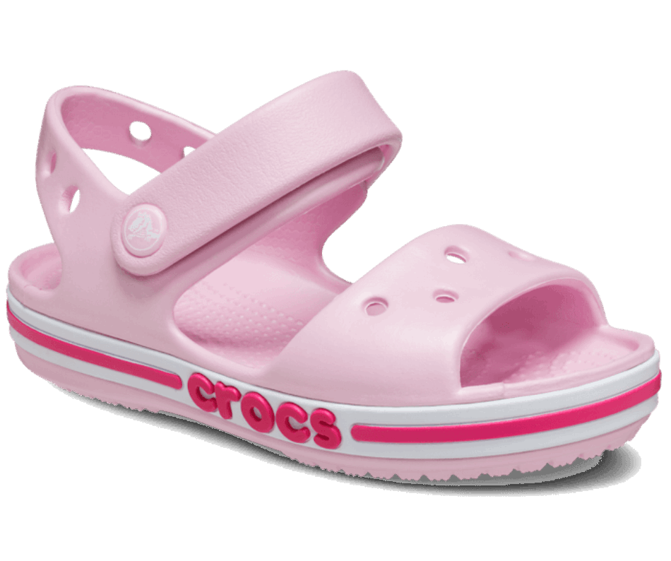 Crocs Kids’Bayaband Sandal Ballerina Pink-Candy Pink