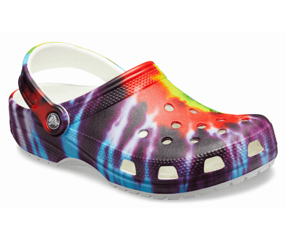 Crocs Classic Tie-Dye Graphic Clog Multi
