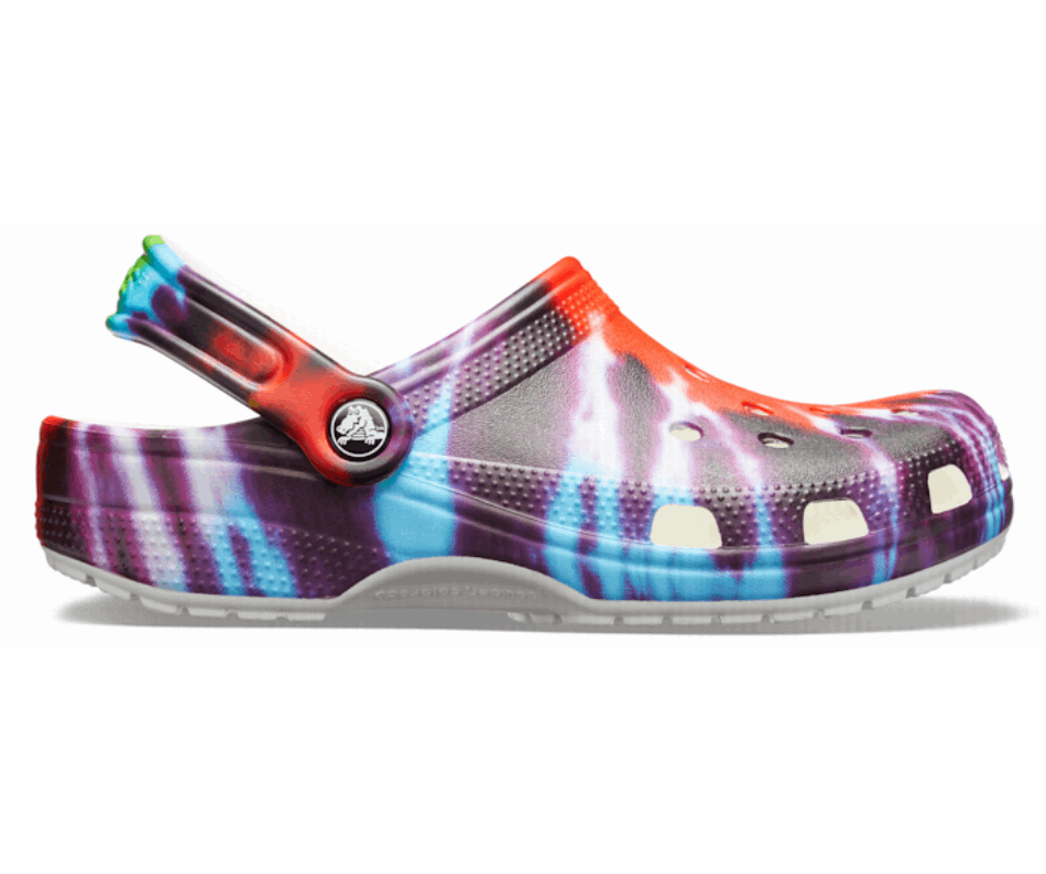 Crocs Classic Tie-Dye Graphic Clog Multi