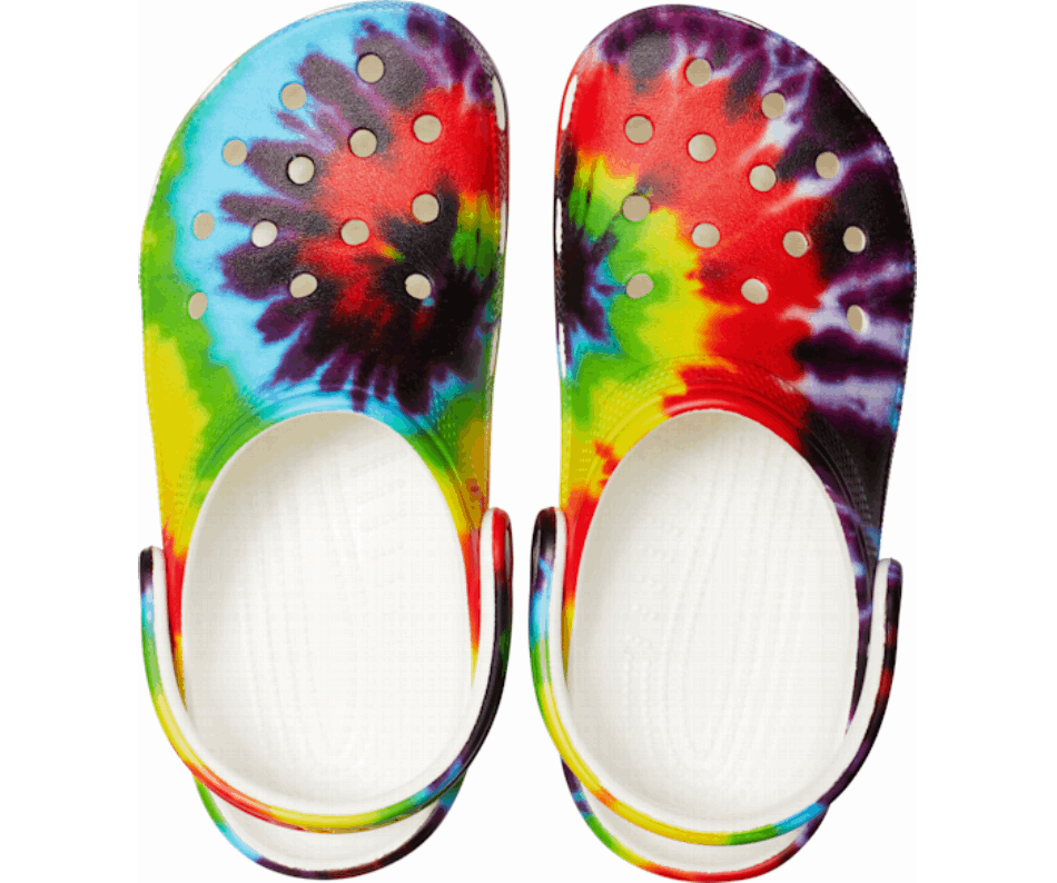 Crocs Classic Tie-Dye Graphic Clog Multi