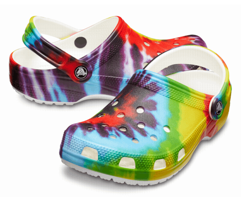 Crocs Classic Tie-Dye Graphic Clog Multi