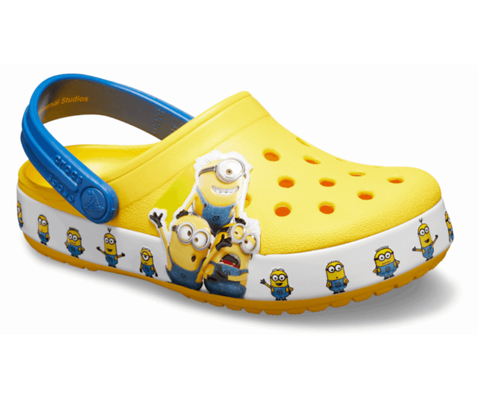 Crocs Kids’ Fun Lab Minions Multi Clog Yellow