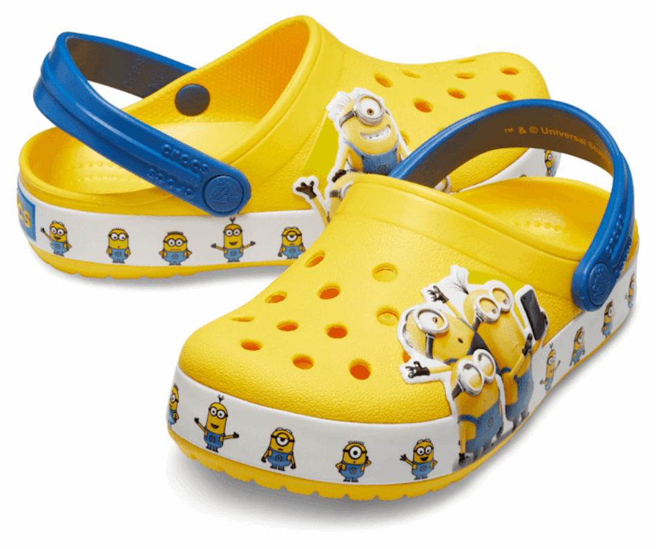 Crocs Kids’ Fun Lab Minions Multi Clog Yellow
