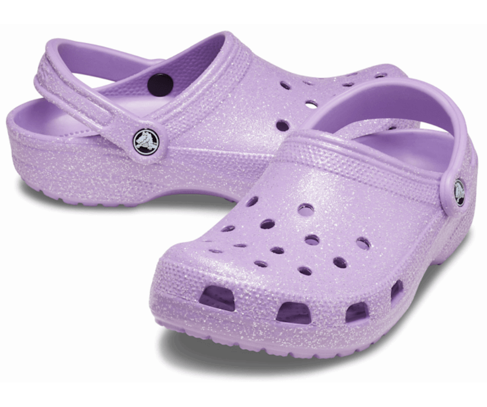 Crocs Classic Glitter Clog Orchid