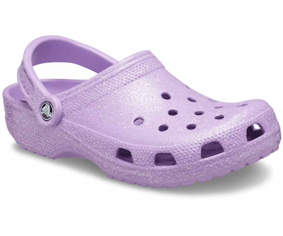 Crocs Classic Glitter Clog Orchid