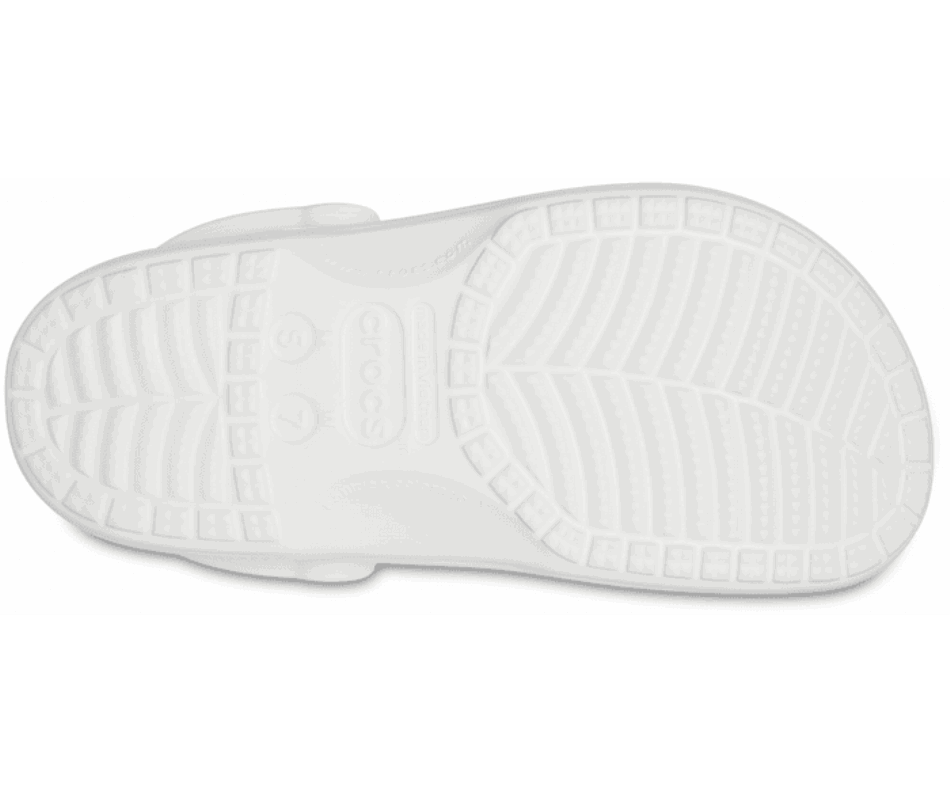 Crocs Baya Lined Clog White-Light Grey