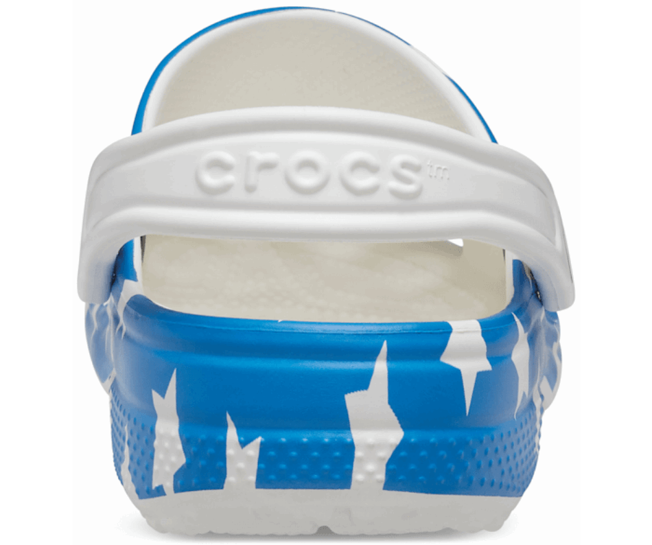 Crocs Classic American Flag Clog White-Multi
