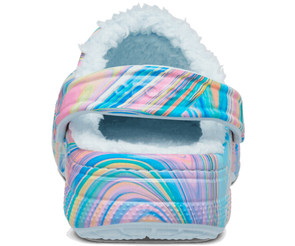 Crocs Baya Printed Lined Clog Mineral Blue-Multi