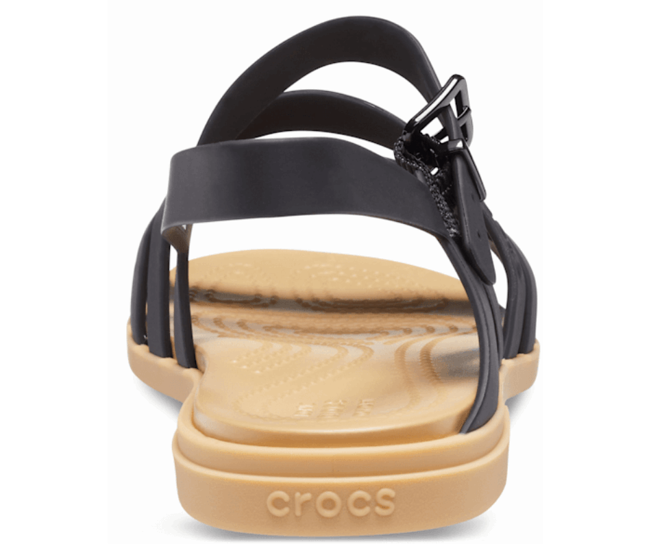 Crocs Women's  Tulum Sandal Black-Tan