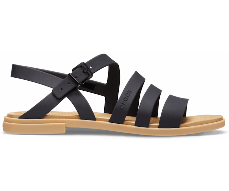Crocs Women's  Tulum Sandal Black-Tan