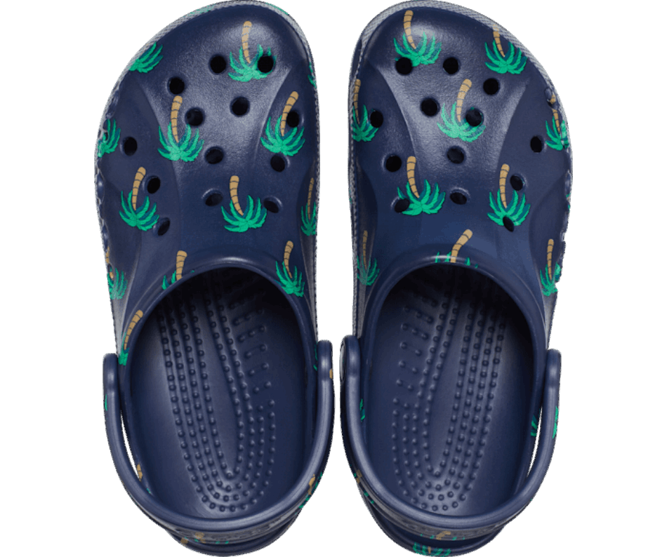 Crocs Baya Seasonal Printed Clog Navy