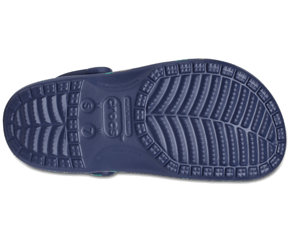 Crocs Baya Seasonal Printed Clog Navy