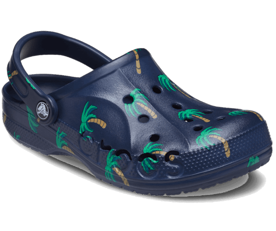 Crocs Baya Seasonal Printed Clog Navy