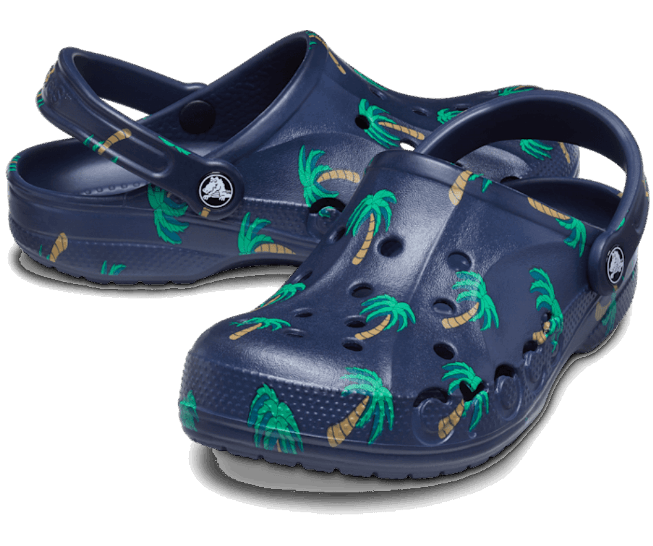 Crocs Baya Seasonal Printed Clog Navy