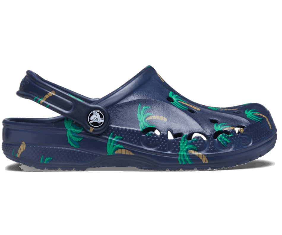 Crocs Baya Seasonal Printed Clog Navy