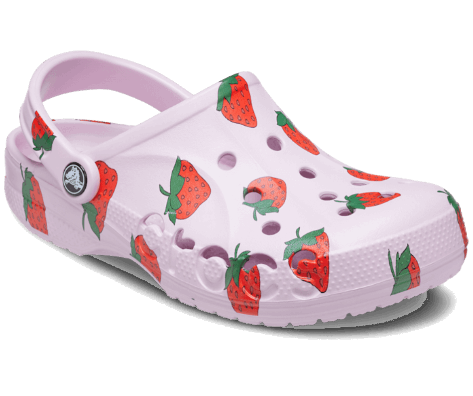 Crocs Baya Seasonal Printed Clog Ballerina Pink