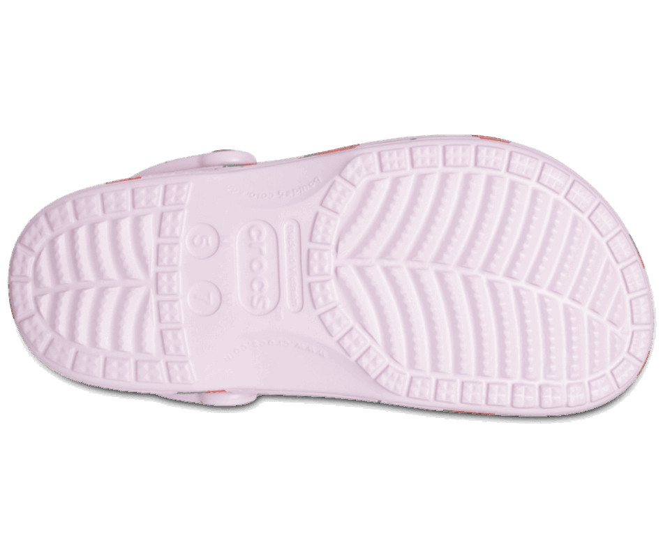 Crocs Baya Seasonal Printed Clog Ballerina Pink