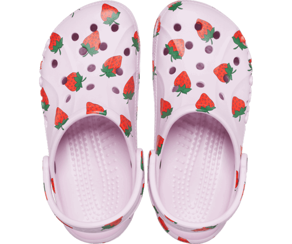 Crocs Baya Seasonal Printed Clog Ballerina Pink