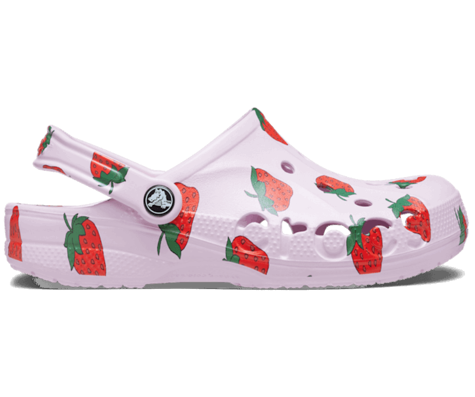 Crocs Baya Seasonal Printed Clog Ballerina Pink