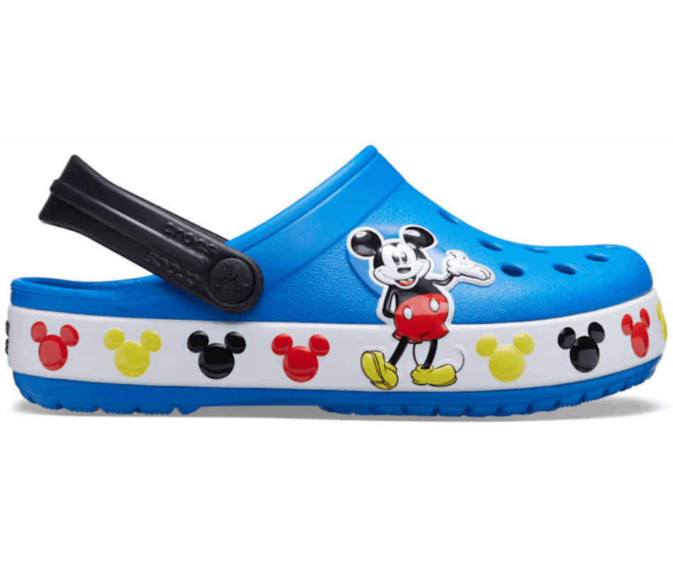 Crocs Kids'  Fun Lab Disney Mickey Mouse Band Clog Bright Cobalt