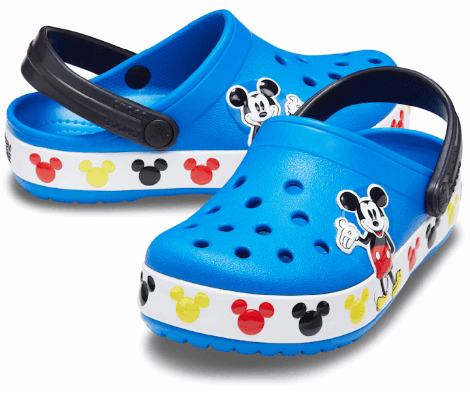 Crocs Kids'  Fun Lab Disney Mickey Mouse Band Clog Bright Cobalt