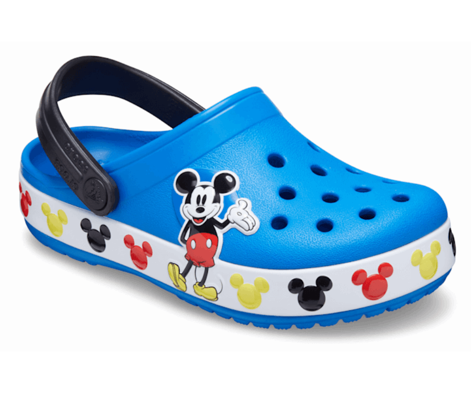 Crocs Kids'  Fun Lab Disney Mickey Mouse Band Clog Bright Cobalt
