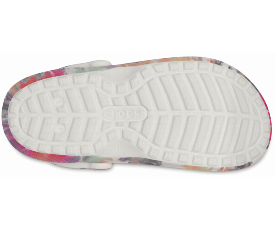Crocs Classic Lined Tie-Dye Clog Black-Multi