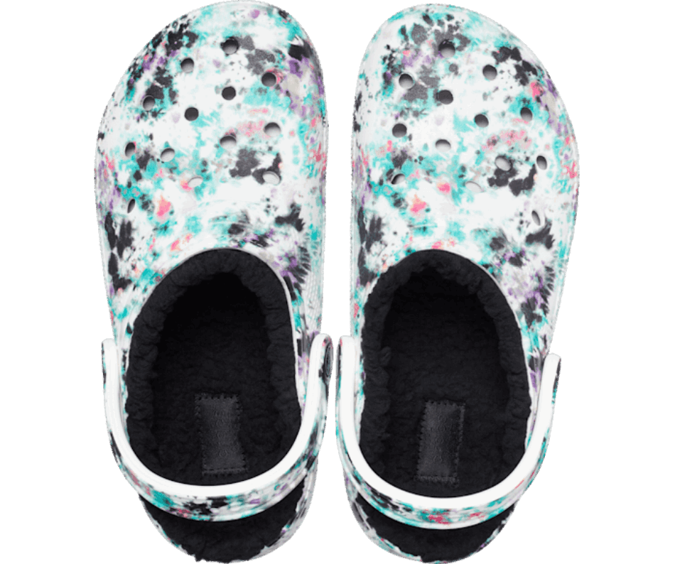 Crocs Classic Lined Tie-Dye Clog Pure Water-Multi