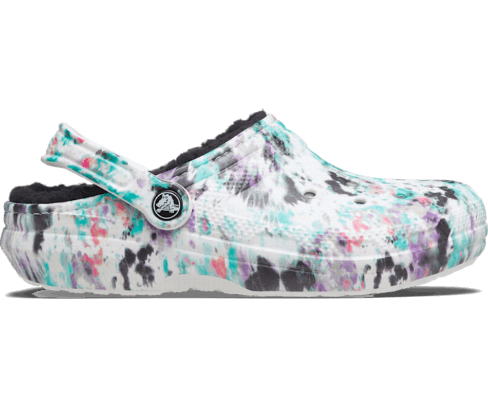Crocs Classic Lined Tie-Dye Clog Pure Water-Multi