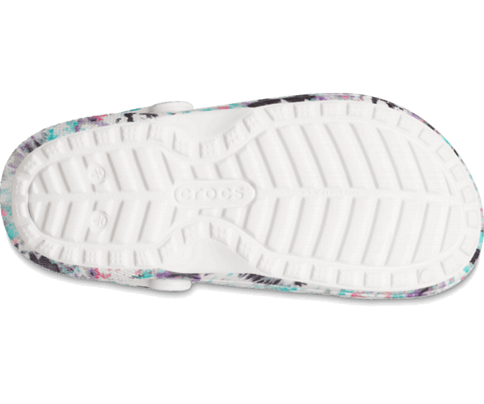 Crocs Classic Lined Tie-Dye Clog Pure Water-Multi