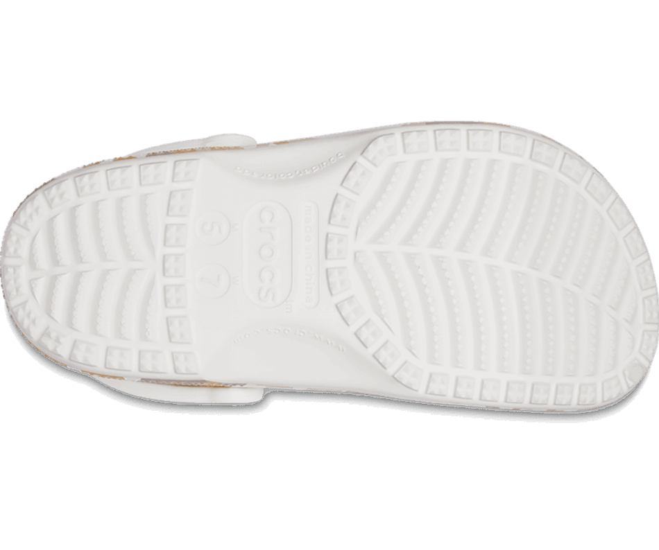 Crocs Classic Printed Camo Clog White-Multi