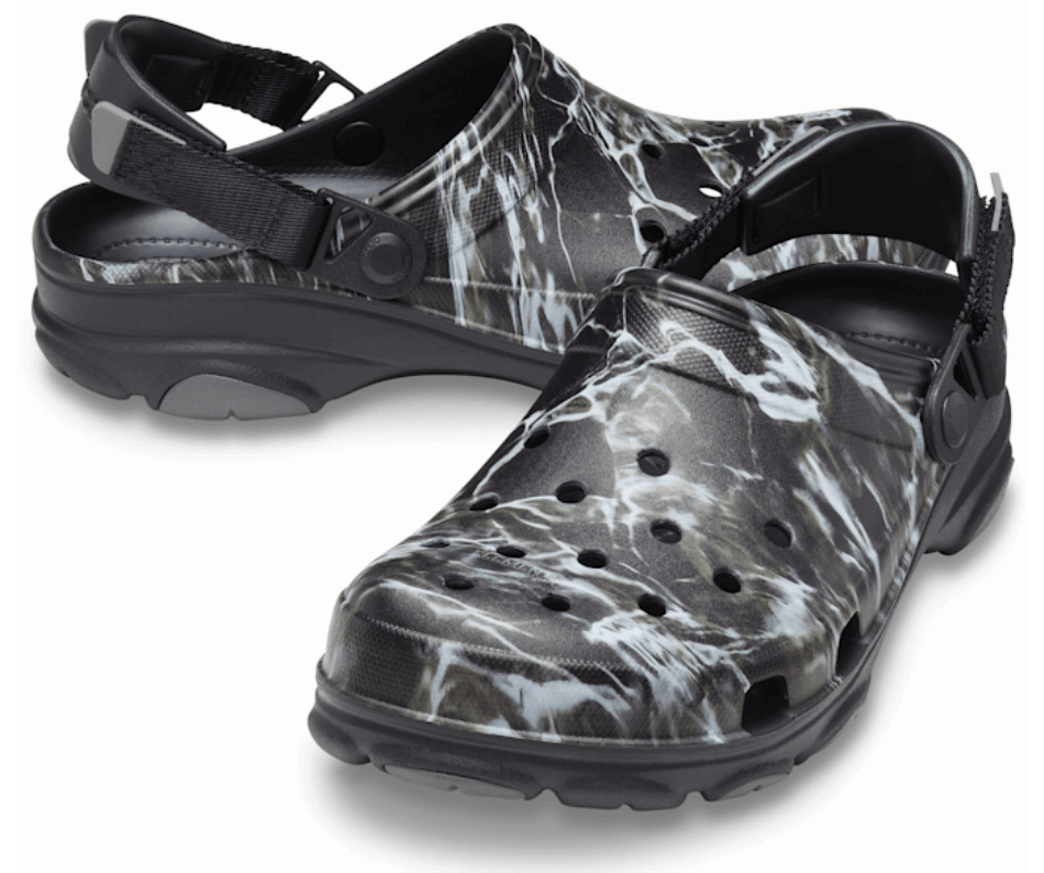 Crocs Classic All-Terrain Mossy Oak Elements Clog Black