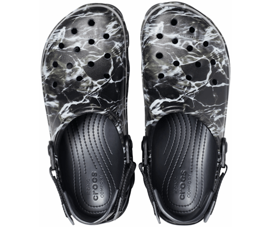 Crocs Classic All-Terrain Mossy Oak Elements Clog Black