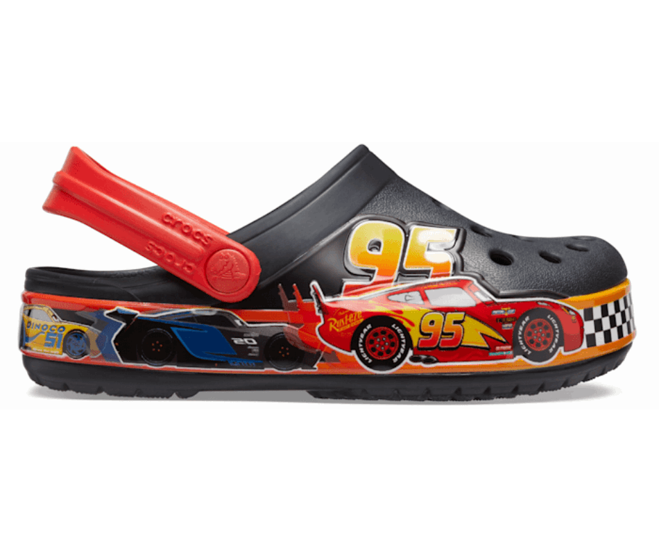 Crocs Kids' Fun Lab Disney and Pixar Cars Band Clog Black