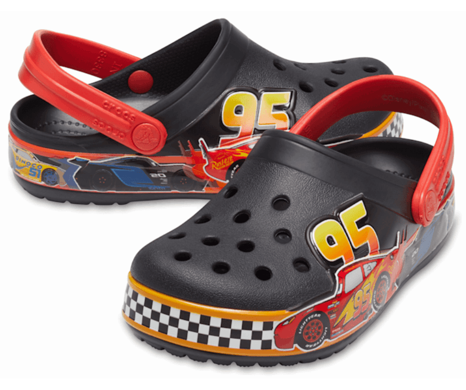 Crocs Kids'  Fun Lab Disney and Pixar Cars Band Clog Black