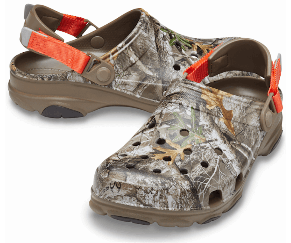 Crocs Classic All-Terrain Realtree Edge Clog Walnut