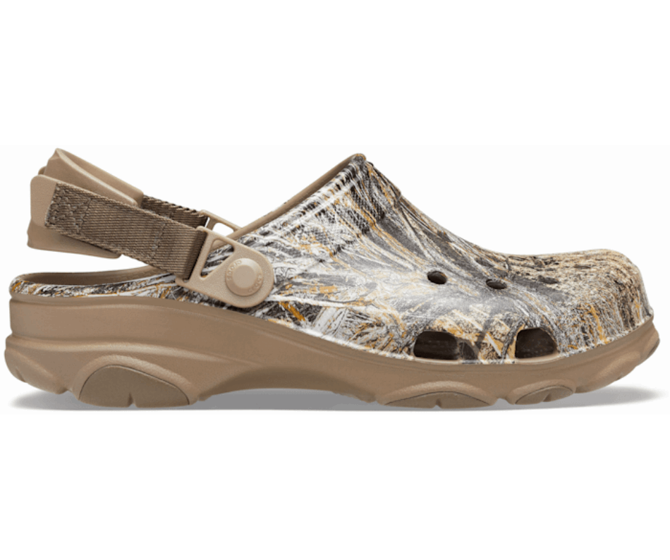 Crocs Classic All-Terrain Mossy Oak Brush Clog Khaki