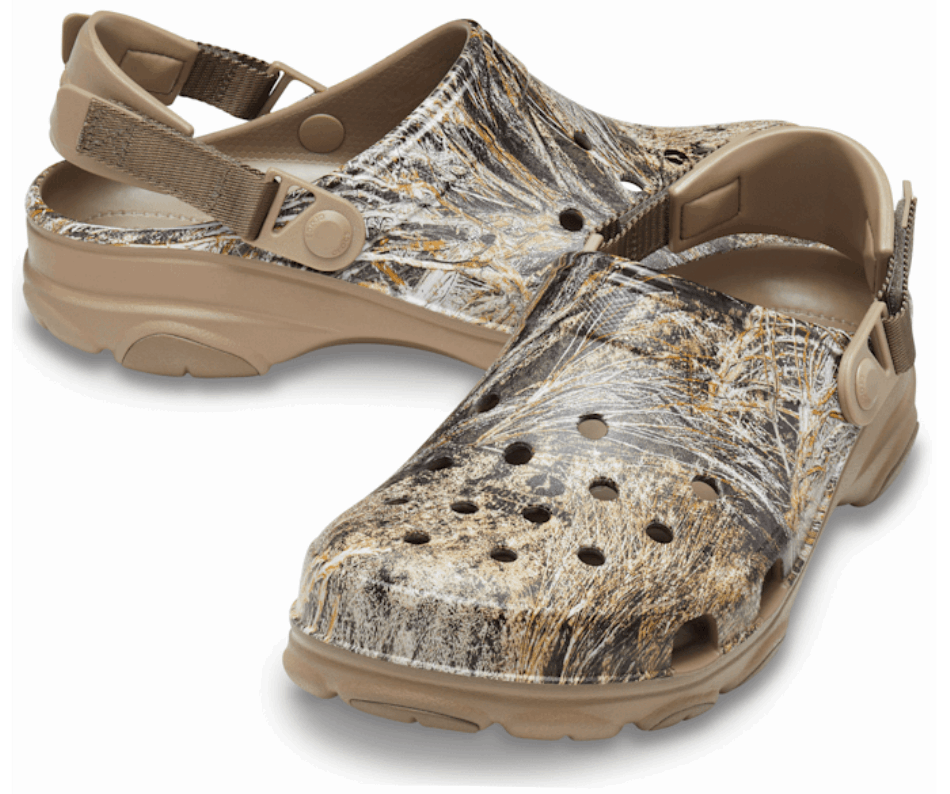 Crocs Classic All-Terrain Mossy Oak Brush Clog Khaki