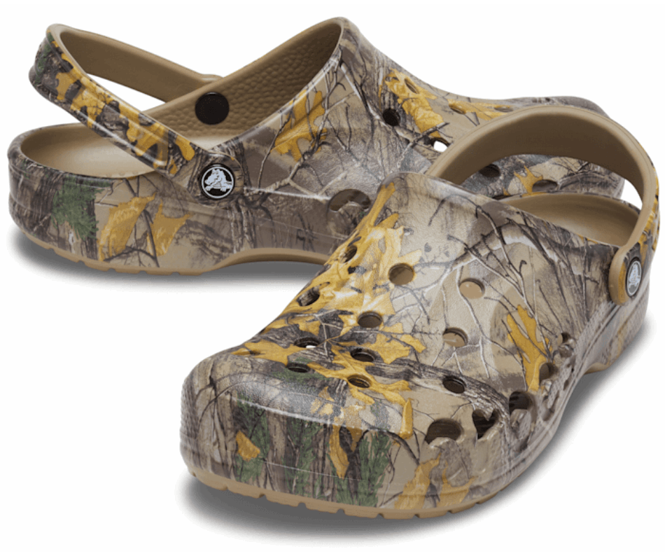 Crocs Baya Realtree Xtra Clog Khaki