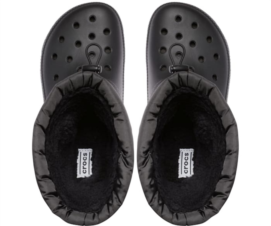 Crocs Classic Lined Neo Puff Boot Black