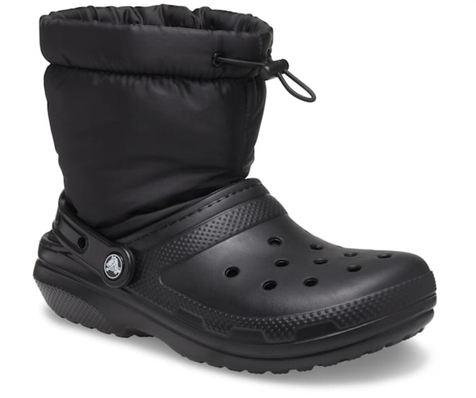 Crocs Classic Lined Neo Puff Boot Black